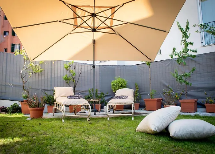 Apartmán Giardino In Centro Storico - Con Giardino, Centro Storico, Acquario Janov